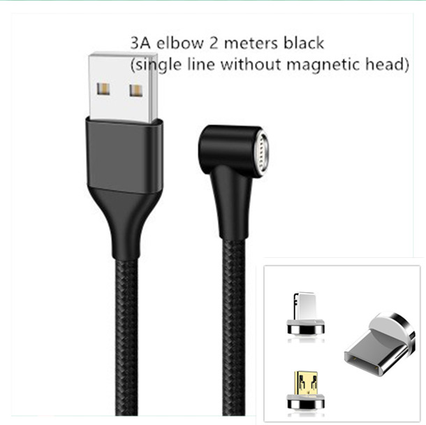 Compatible with Apple , Magnetic USB Cable Fast Charging Micro USB Type C Data Wire Cord Magnet Charger Mobile Phone Cable - Image 14