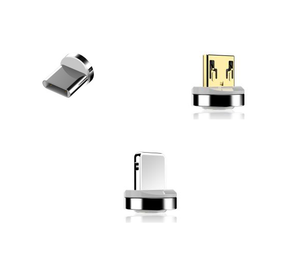 Compatible with Apple , Magnetic USB Cable Fast Charging Micro USB Type C Data Wire Cord Magnet Charger Mobile Phone Cable - Image 25