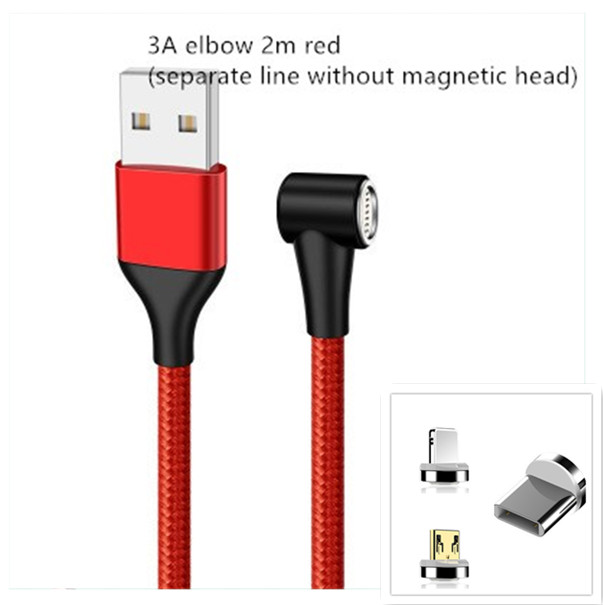 Compatible with Apple , Magnetic USB Cable Fast Charging Micro USB Type C Data Wire Cord Magnet Charger Mobile Phone Cable - Image 10
