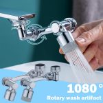 Universal 1080 Swivel Faucet Aerator Multifunction Faucet Extender Universal Swivel Splash Resistant Shower Single mode