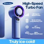 KINSCOTER Multifunctional Electric Handheld Fan Wireless Portable Home Quiet Ventilator Desktop Wall Ceiling Fan Air Cooler