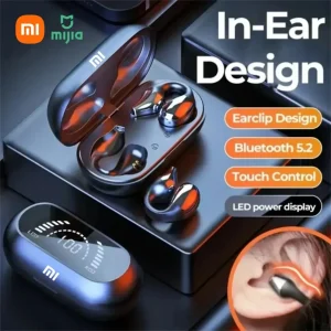 Xiaomi S03 Wireless Bluetooth 5.3 Earplug Sports Earhook with Microphone and Screen High Power Electronic Sports Earphones