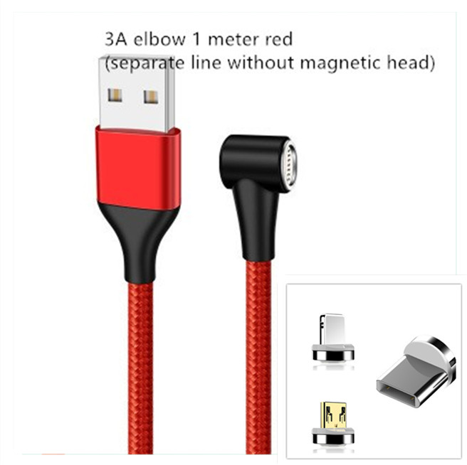 Compatible with Apple , Magnetic USB Cable Fast Charging Micro USB Type C Data Wire Cord Magnet Charger Mobile Phone Cable - Image 9
