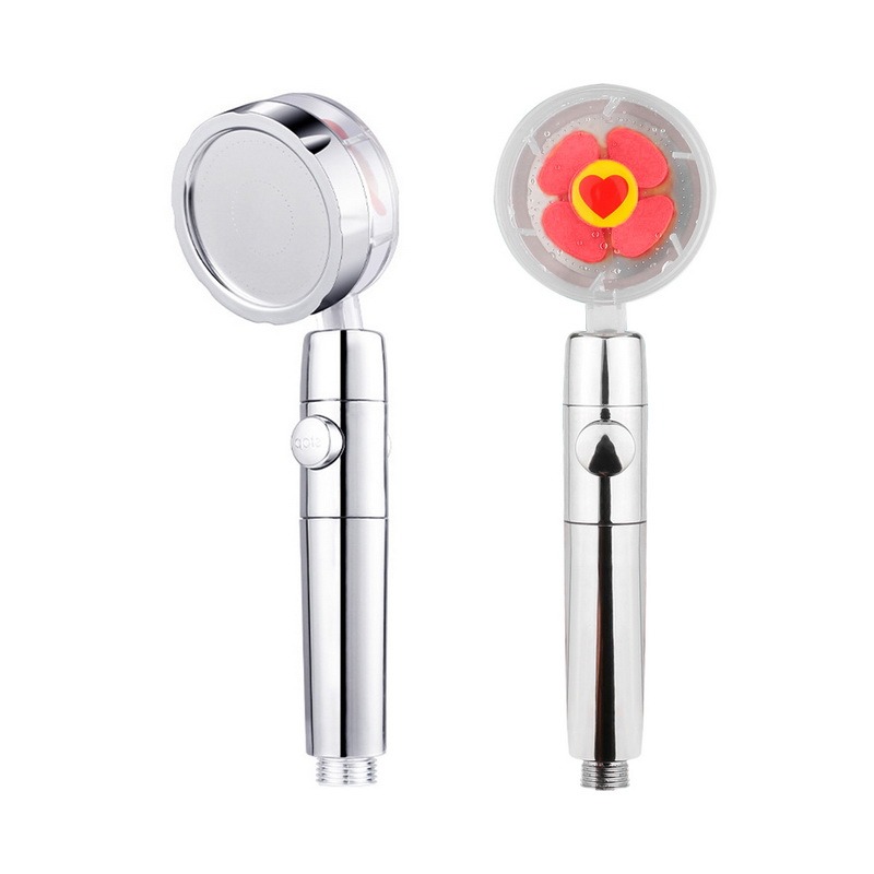 Propeller Driven Shower Head With Stop Button And Cotton Filter Turbocharged High Pressure Handheld Shower Nozzle - Image 61