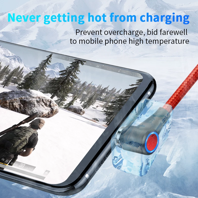 Compatible with Apple , Magnetic USB Cable Fast Charging Micro USB Type C Data Wire Cord Magnet Charger Mobile Phone Cable - Image 3