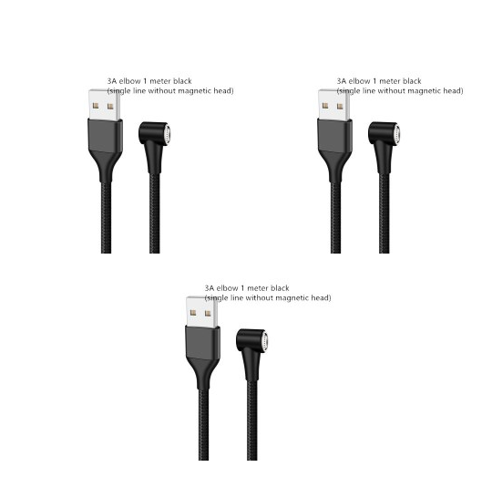 Compatible with Apple , Magnetic USB Cable Fast Charging Micro USB Type C Data Wire Cord Magnet Charger Mobile Phone Cable - Image 31