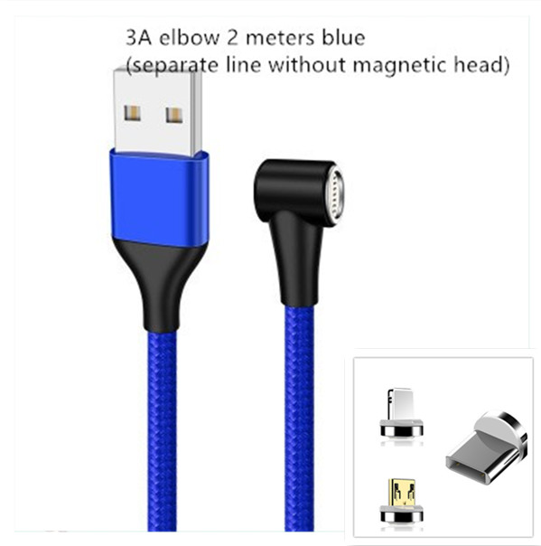 Compatible with Apple , Magnetic USB Cable Fast Charging Micro USB Type C Data Wire Cord Magnet Charger Mobile Phone Cable - Image 8