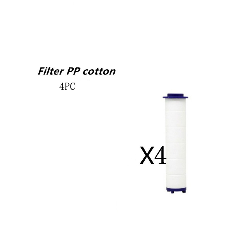 Propeller Driven Shower Head With Stop Button And Cotton Filter Turbocharged High Pressure Handheld Shower Nozzle - Image 45