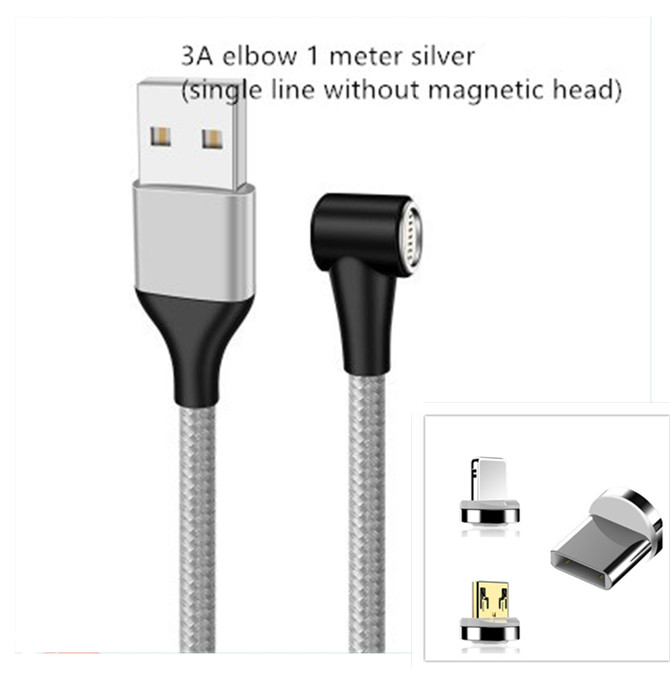 Compatible with Apple , Magnetic USB Cable Fast Charging Micro USB Type C Data Wire Cord Magnet Charger Mobile Phone Cable - Image 11